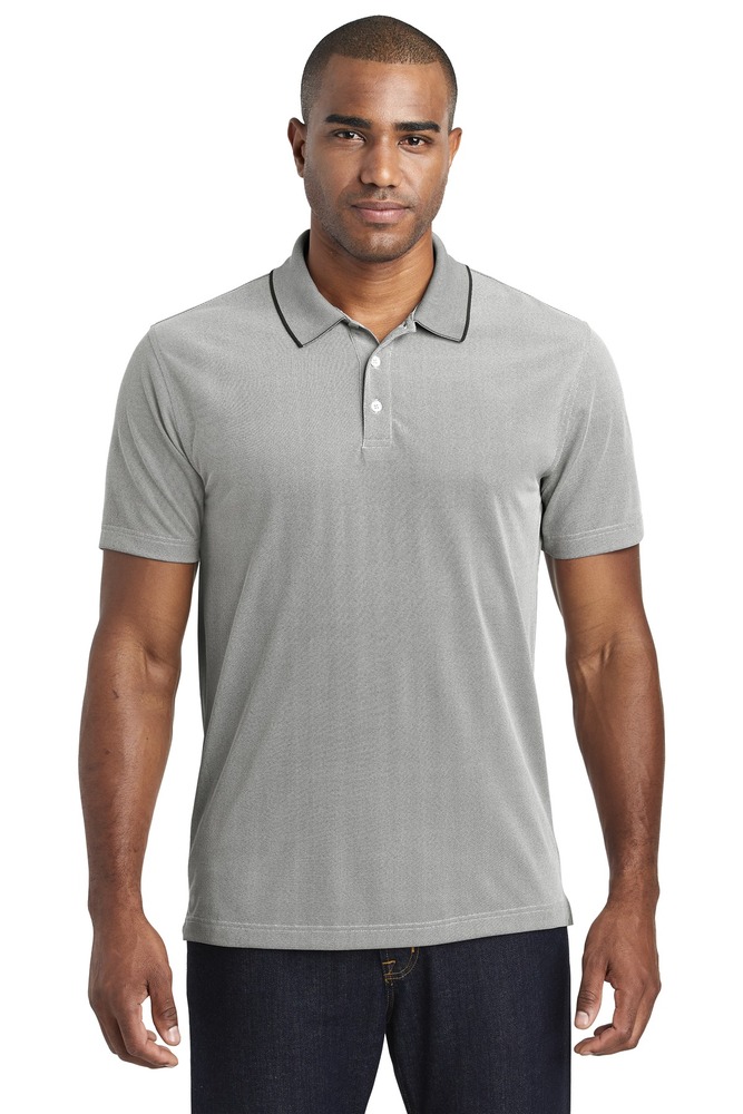 port authority k582 poly oxford pique polo Front Fullsize