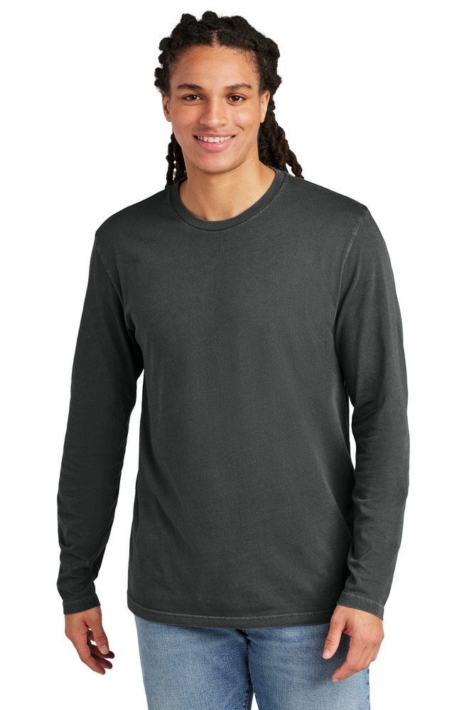 district dt2103 wash ™ long sleeve tee Front Fullsize
