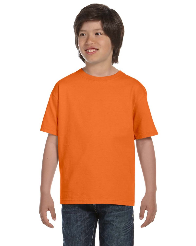 Hanes 5480 Youth Essential-T T-Shirt Front Fullsize"