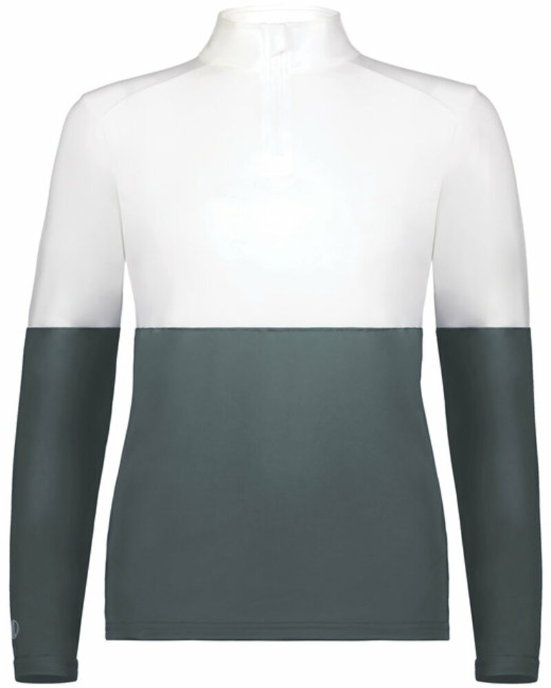 Holloway 223700 Ladies Momentum Team 1/4 Zip Pullover Front Fullsize"