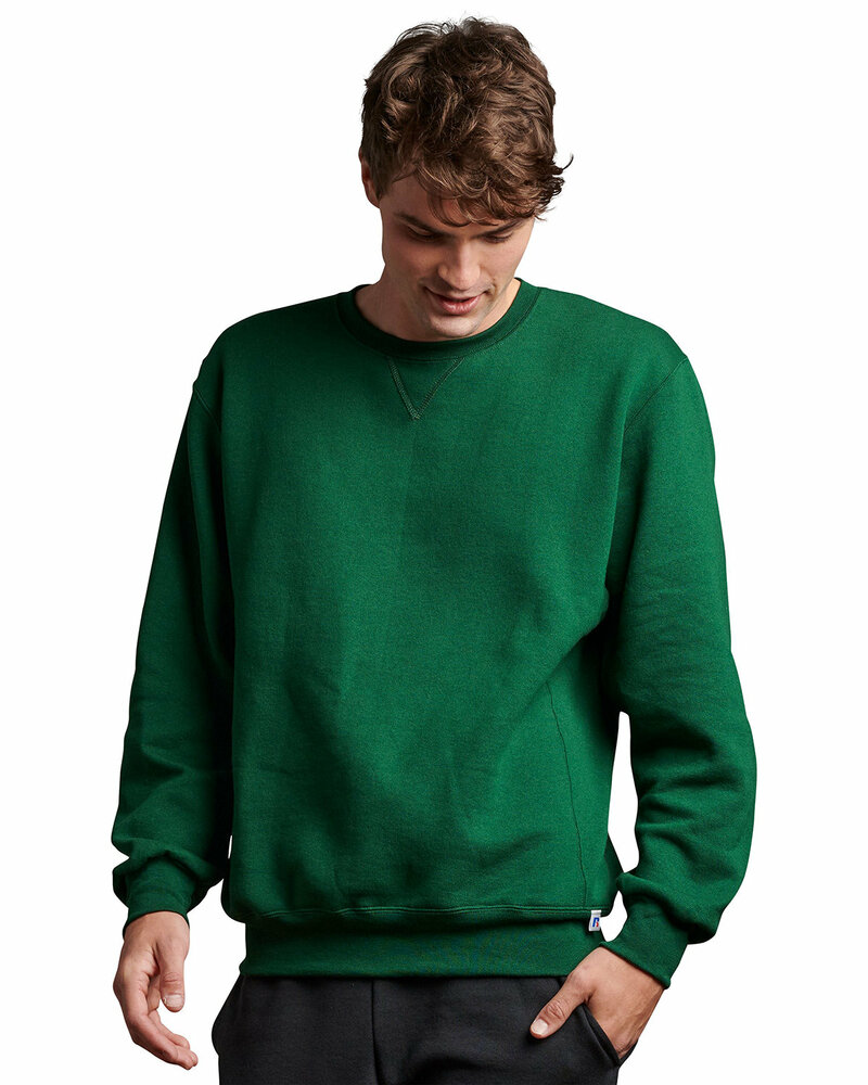 russell athletic 698hbm dri-power®  fleece crew sweatshirt Front Fullsize