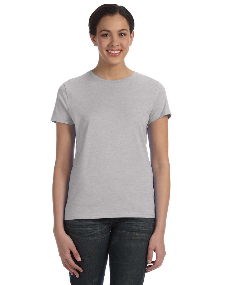 Hanes SL04 Ladies' Perfect-T T-Shirt Front Fullsize"