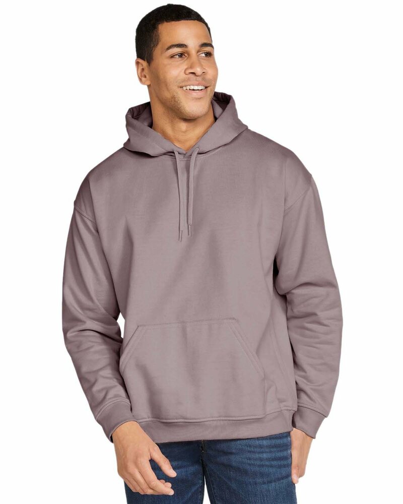 gildan sf500 adult softstyle® fleece pullover hooded sweatshirt Front Fullsize