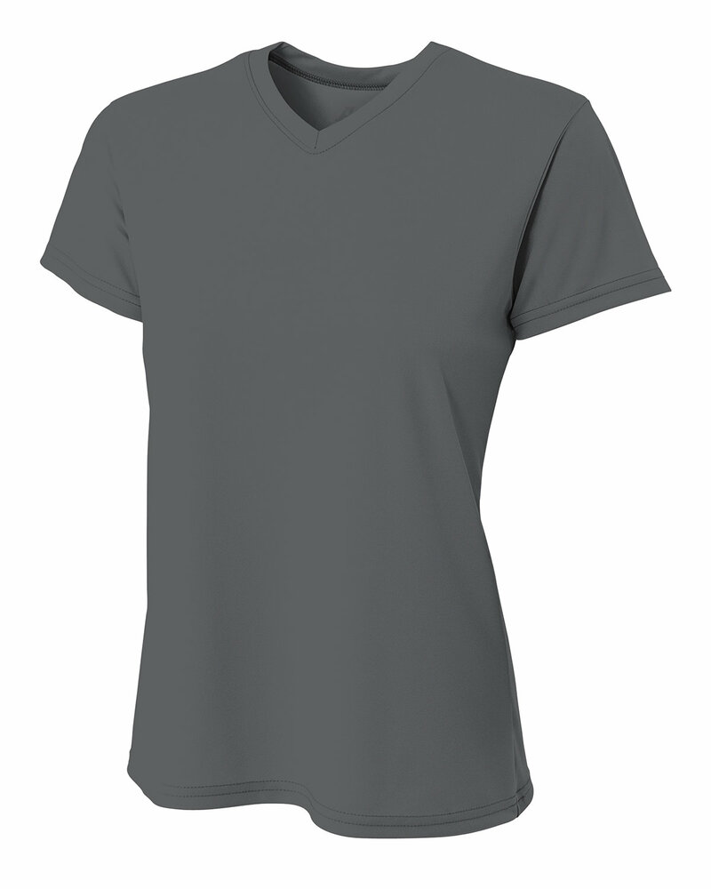 A4 NW3402 Ladies' Sprint Performance V-Neck T-Shirt Front Fullsize"