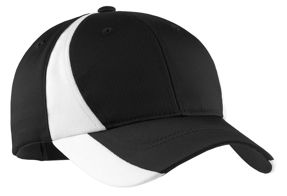 Sport-Tek STC11 Dry Zone ® Nylon Colorblock Cap Front Fullsize"