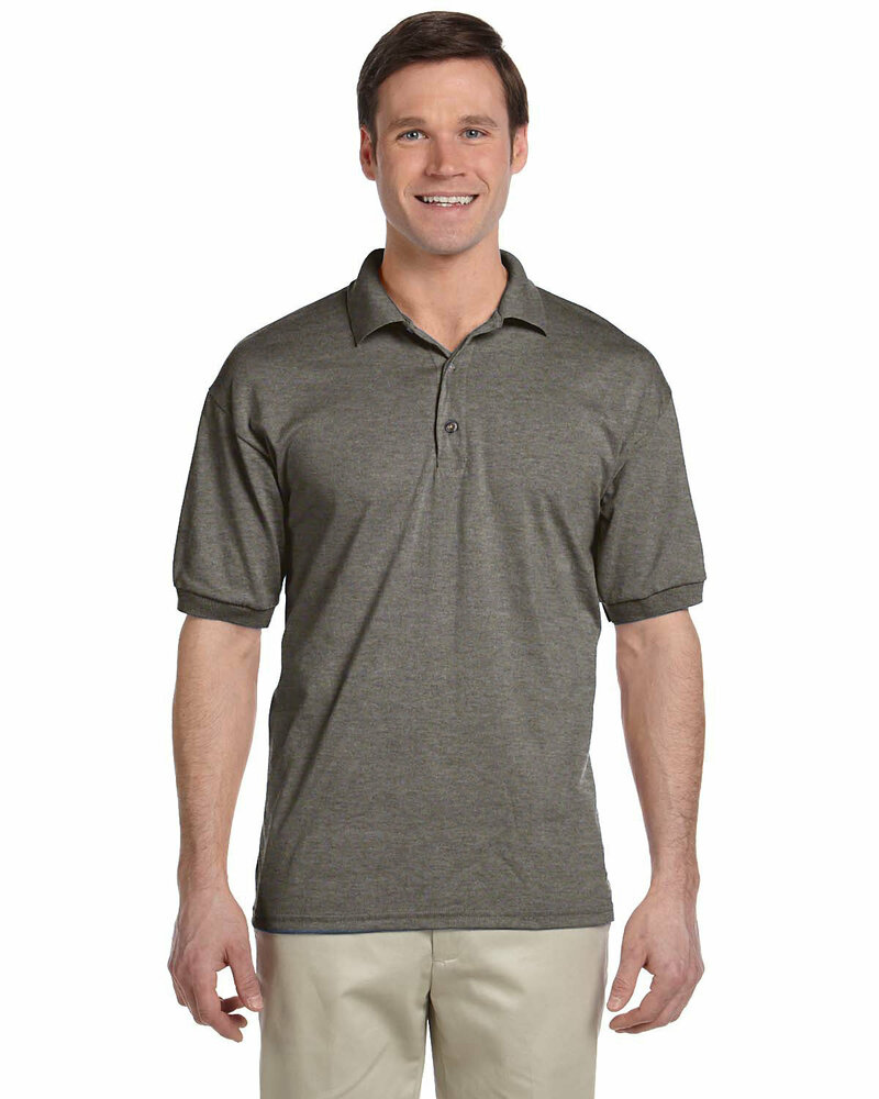 gildan g880 adult 6 oz. 50/50 jersey polo Front Fullsize