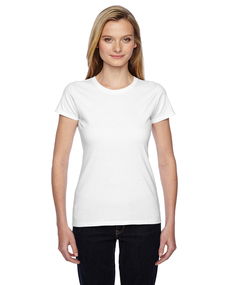 Fruit of the Loom SSFJR | Ladies' 4.7 oz. Sofspun® Jersey Junior Crew T ...