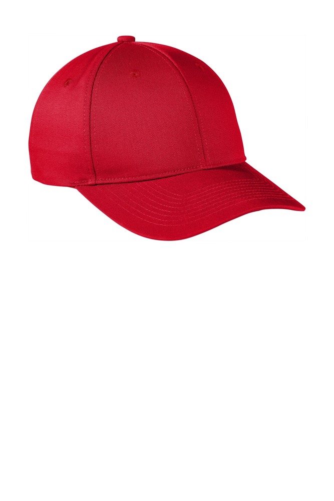 Port Authority C801 Snapback Fine Twill Cap Front Fullsize"