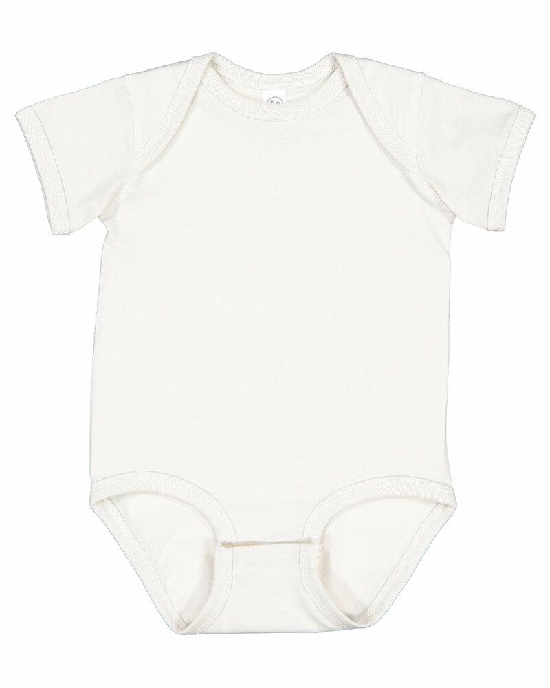 Rabbit Skins 4424 Infant Vintage Fine Jersey Bodysuit Front Fullsize"