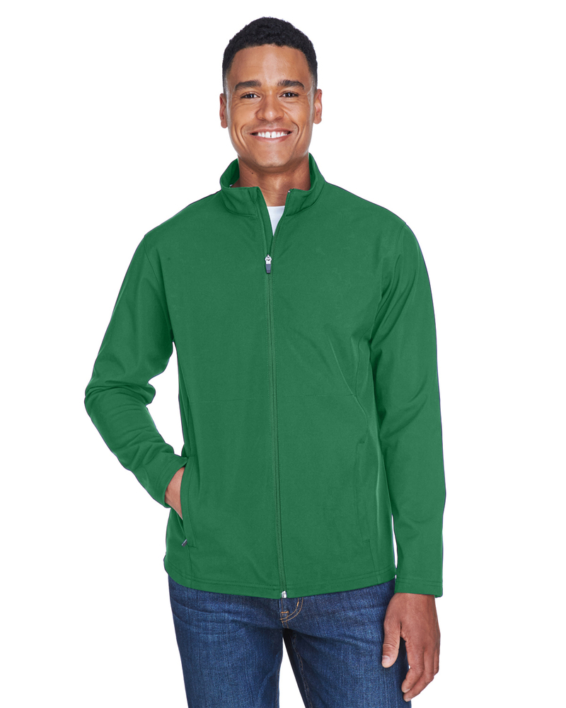 team 365 tt80 men's leader soft shell jacket Front Fullsize