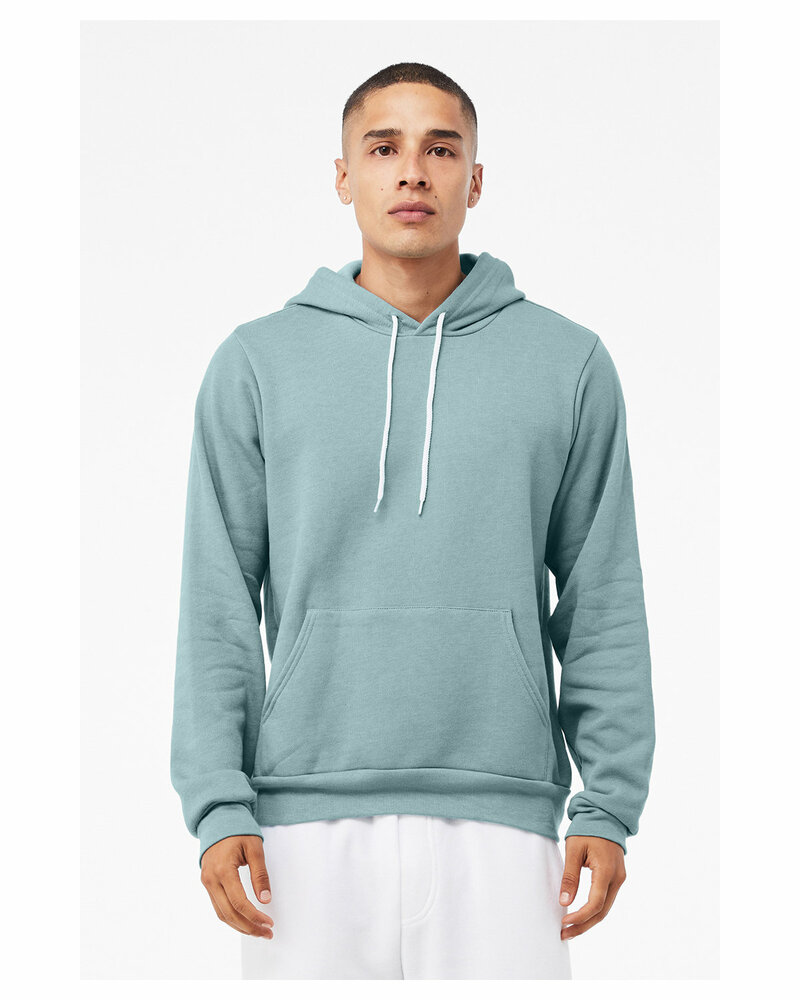 Bella + Canvas 3719 Unisex Sponge Fleece Pullover Hoodie Front Fullsize"
