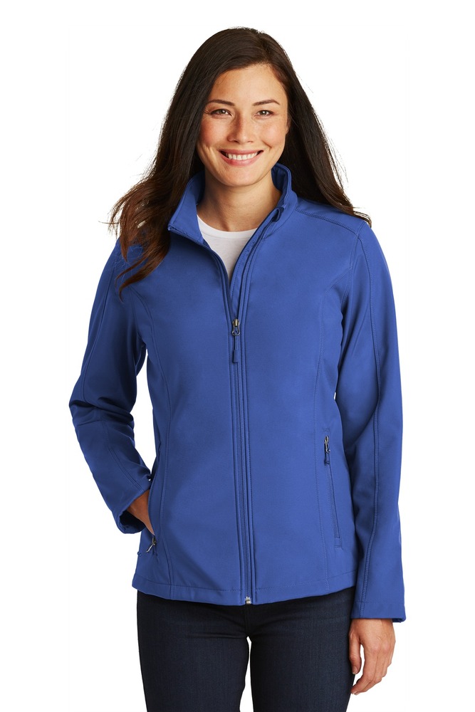 Port Authority L317 Ladies Core Soft Shell Jacket Front Fullsize"