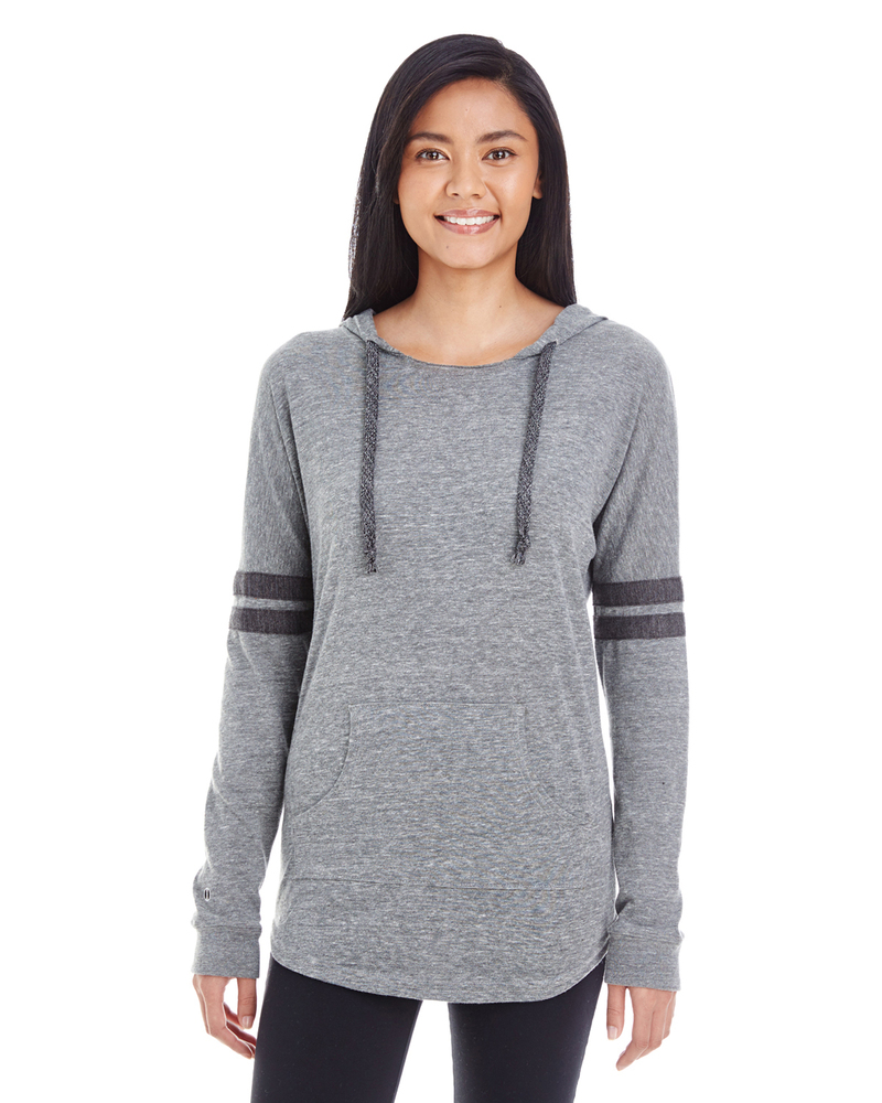 holloway 229390 ladies' hooded low key pullover Front Fullsize