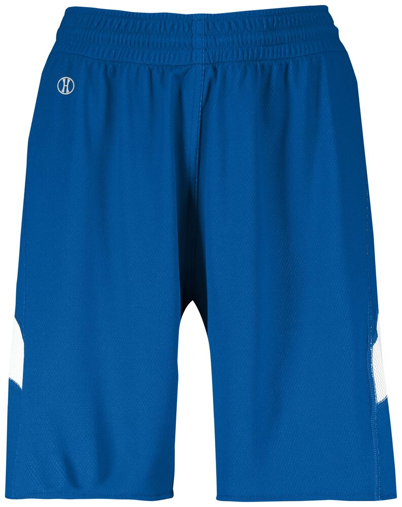 Holloway 224379 Ladies Dual-Side Single Ply Shorts Front Fullsize"