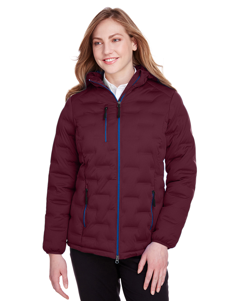 North End NE708W Ladies' Loft Puffer Jacket Front Fullsize"