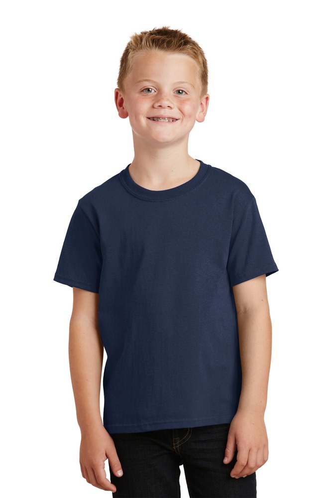 Port & Company PC54Y Youth Core Cotton Tee Front Fullsize"