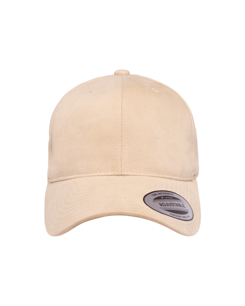 yupoong 6363v adult brushed cotton twill mid-profile cap Front Fullsize