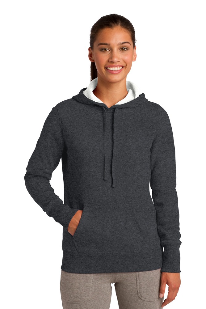 Sport-Tek LST254 Ladies Pullover Hooded Sweatshirt Front Fullsize"