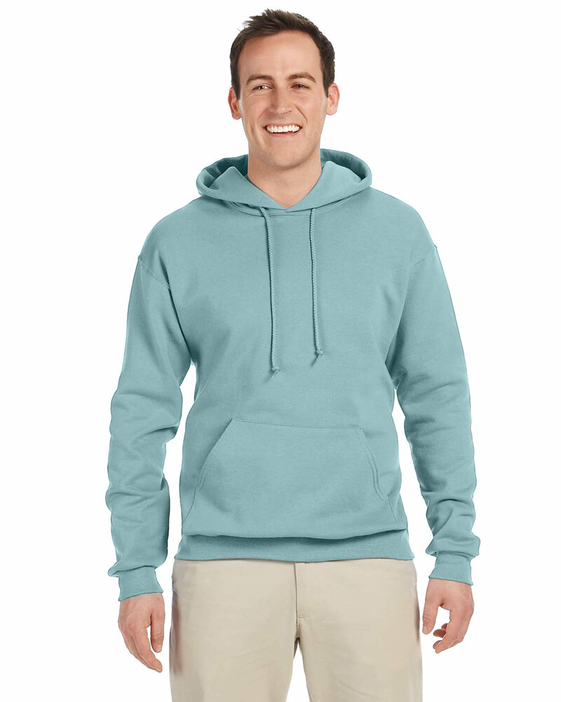 jerzees 996 adult nublend® fleece pullover hooded sweatshirt Front Fullsize