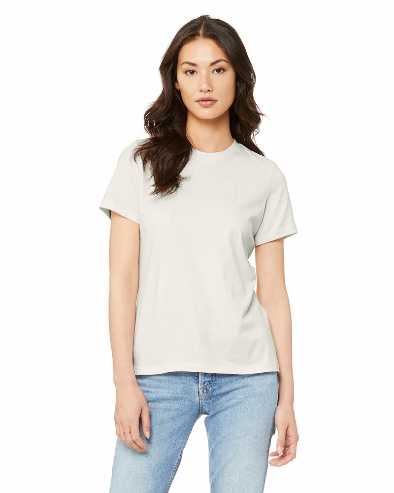 Bella + Canvas B6400 Ladies' Relaxed Jersey Short-Sleeve T-Shirt Front Fullsize"