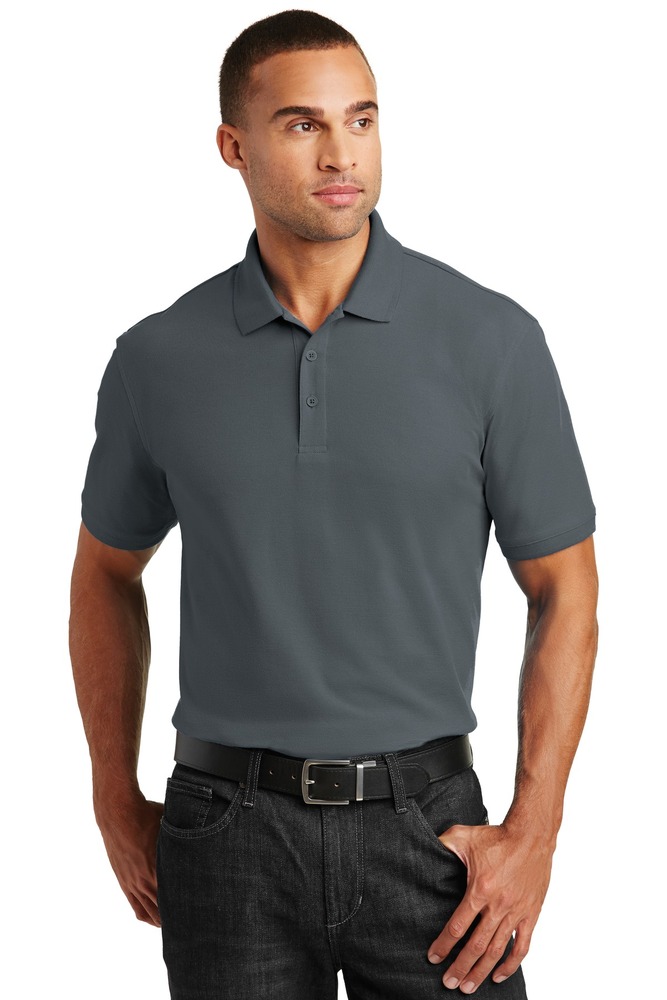 Port Authority K100 Core Classic Pique Polo Front Fullsize"