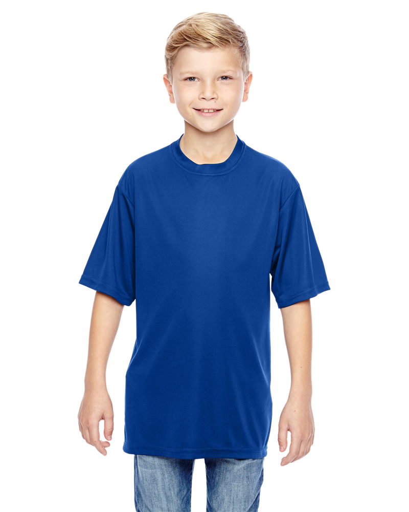 augusta sportswear 791 youth nexgen wicking t-shirt Front Fullsize