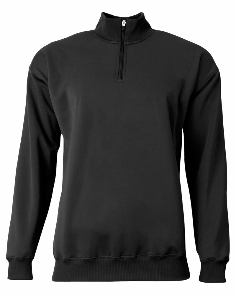 a4 nb4282 youth sprint fleece quarter zip Front Fullsize