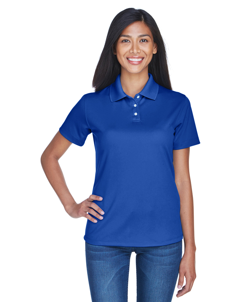 UltraClub 8445L Ladies' Cool & Dry Stain-Release Performance Polo Front Fullsize"