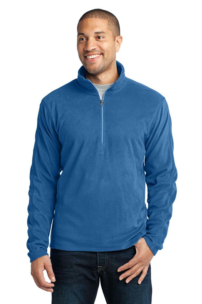 Port Authority F224 Microfleece 1/2-Zip Pullover Front Fullsize"