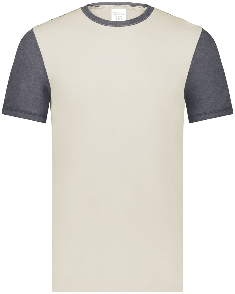 Augusta Sportswear 6877 Youth Gameday Vintage Ringer Tee Front Fullsize"