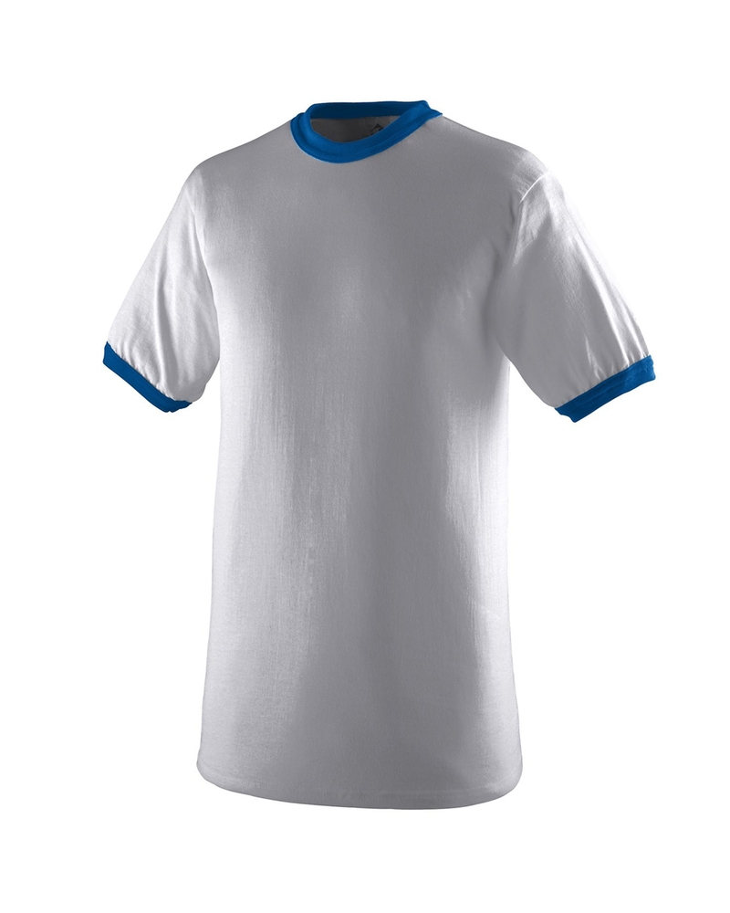 augusta sportswear 711 youth ringer t-shirt Front Fullsize
