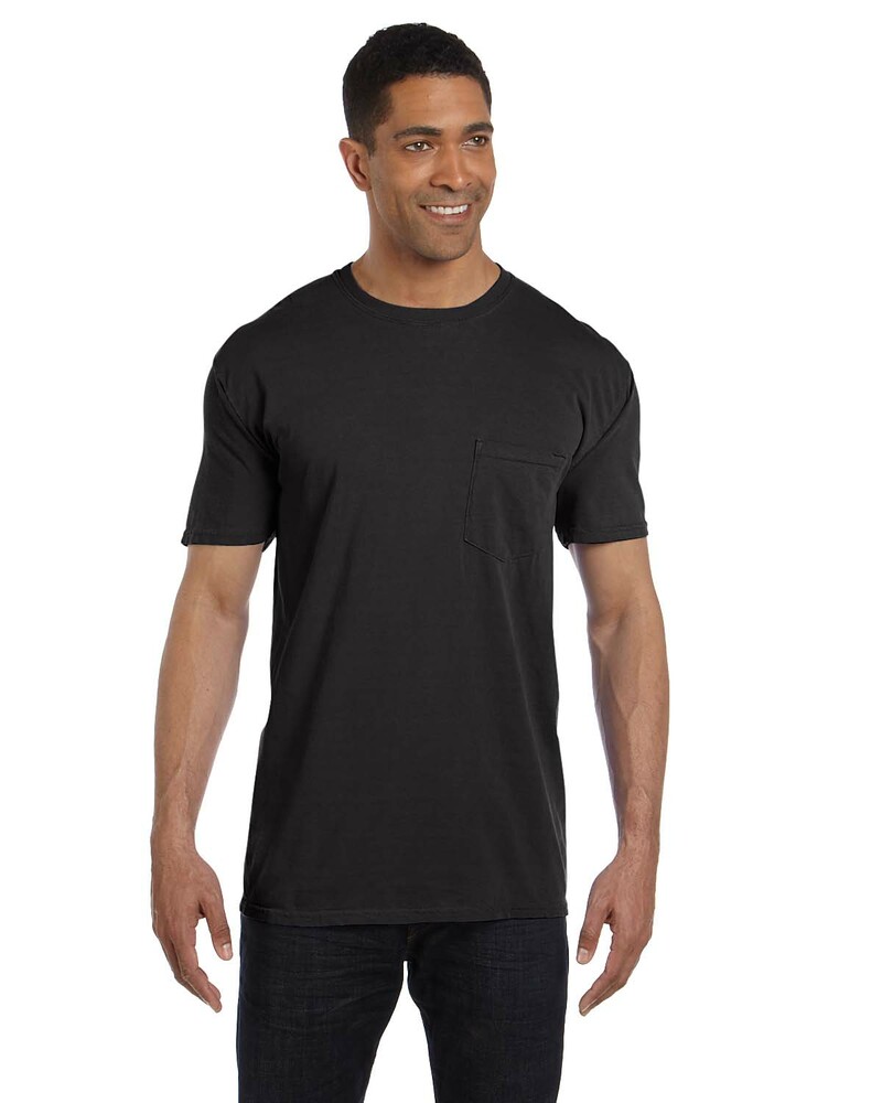 comfort colors 6030cc adult heavyweight rs pocket t-shirt Front Fullsize