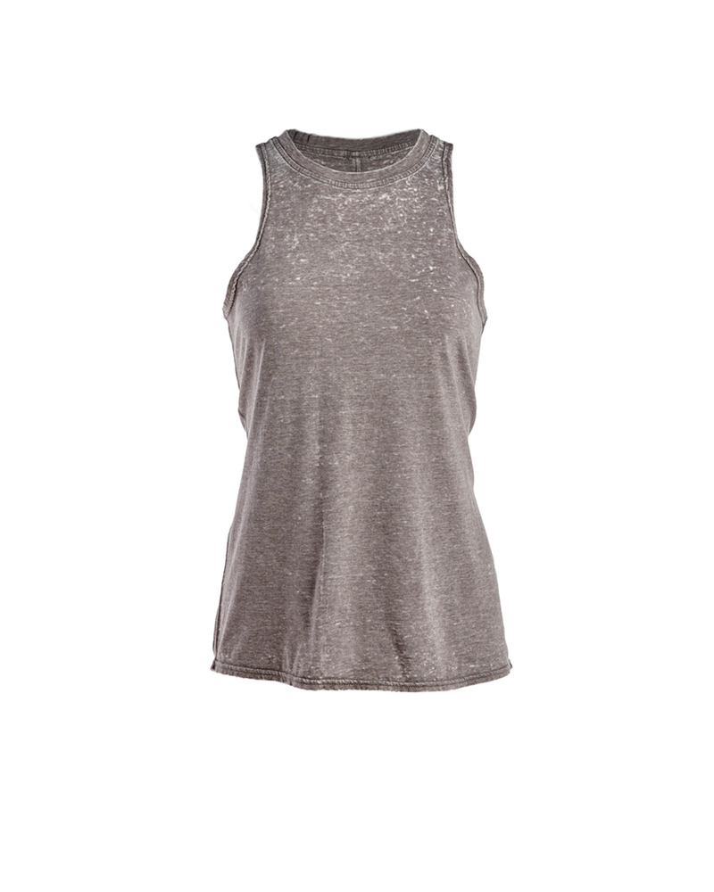 J America JA8117 Ladies' Zen Jersey Tank Front Fullsize"