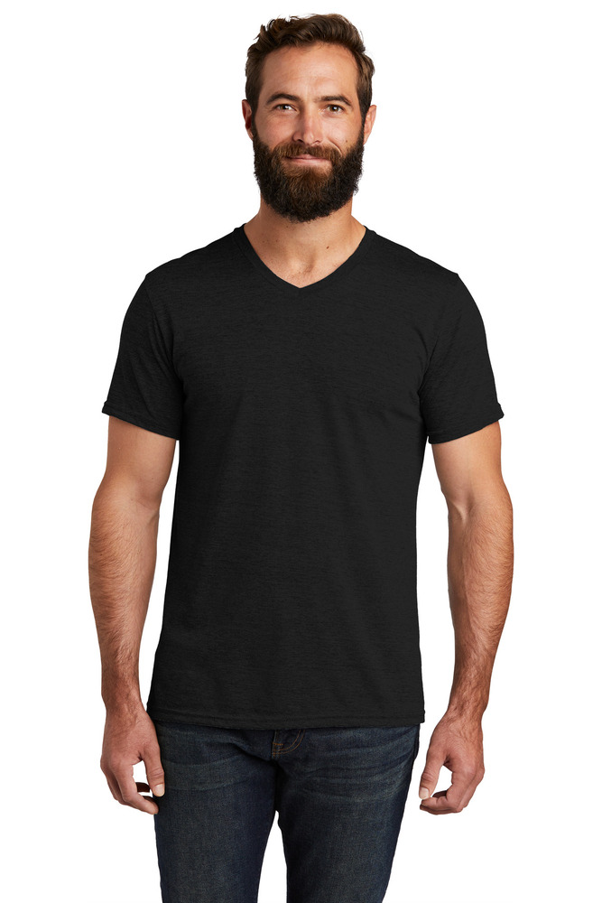 Allmade AL2014 Unisex Tri-Blend V-Neck Tee Front Fullsize"