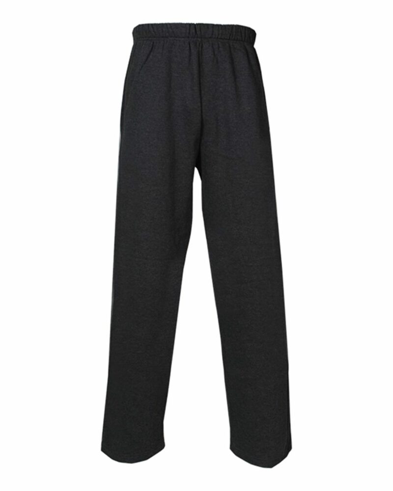 Badger Sport 1277 Open Bottom Fleece Pant Front Fullsize"