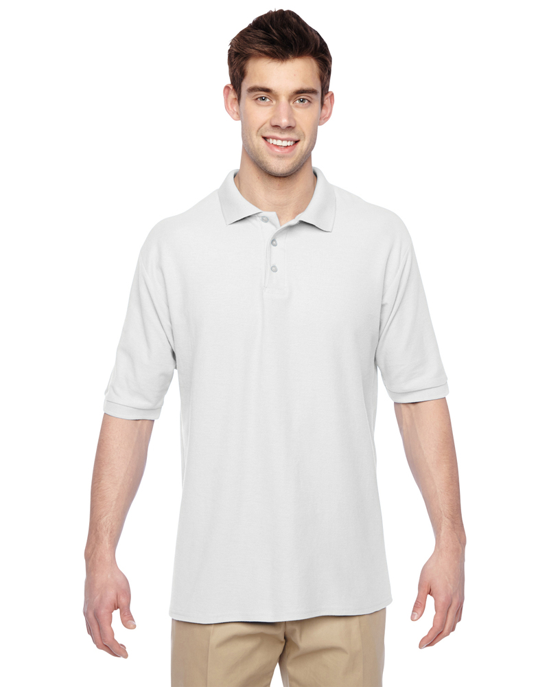 jerzees 537msr adult 5.3 oz. easy care™ polo Front Fullsize