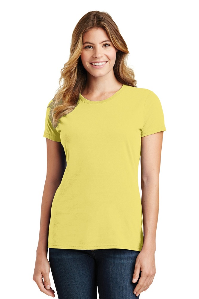 port & company lpc450 ladies fan favorite tee Front Fullsize