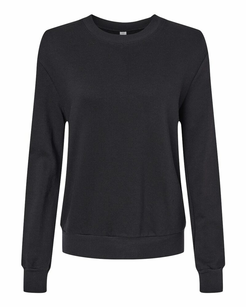 Alternative 9903ZT | Women's Eco-Washed Terry Throwback Pullover ...