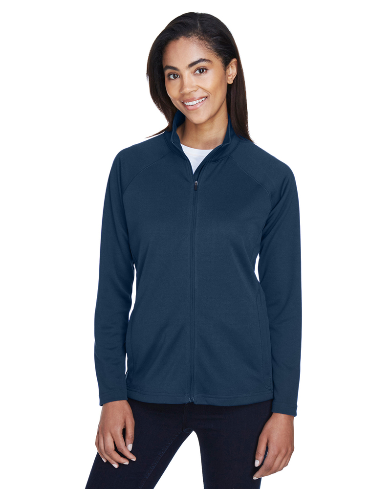 Devon & Jones DG420W Ladies' Stretch Tech-Shell® Compass Full-Zip Front Fullsize"
