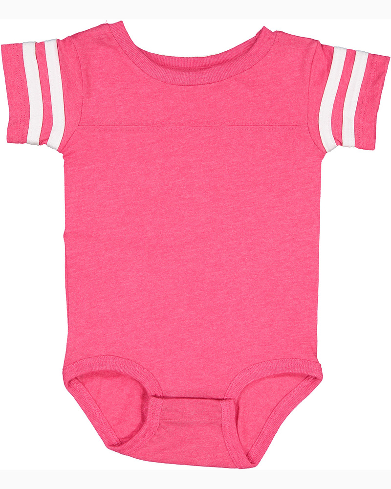 Rabbit Skins 4437 Infant Football Bodysuit Front Fullsize"