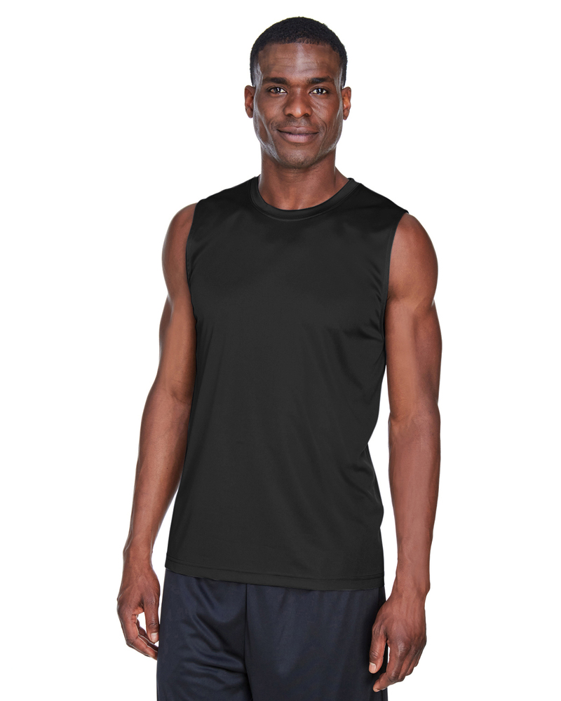 team 365 tt11m men's zone performance muscle t-shirt Front Fullsize