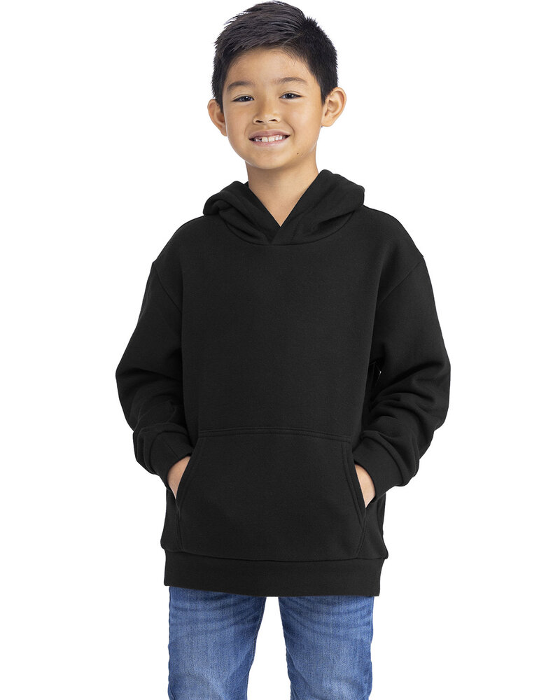 Next Level 9113 Youth Fleece Pullover Hooded Sweatshirt Front Fullsize"