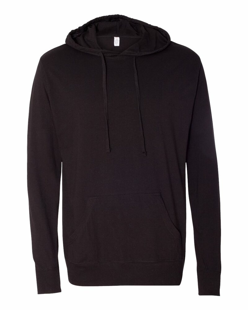 Independent Trading Co. SS150J Lightweight Hooded Pullover T-Shirt Front Fullsize"