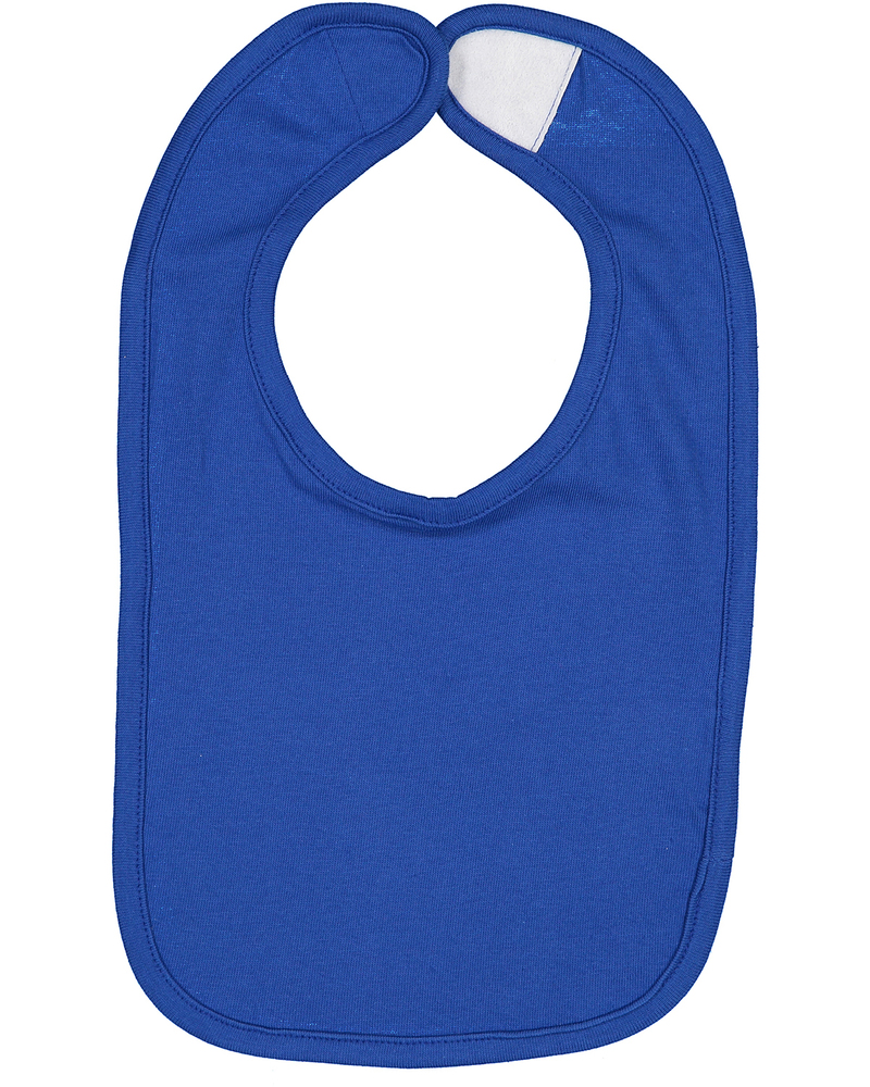 Rabbit Skins RS1005 Infant Premium Jersey Bib Front Fullsize"