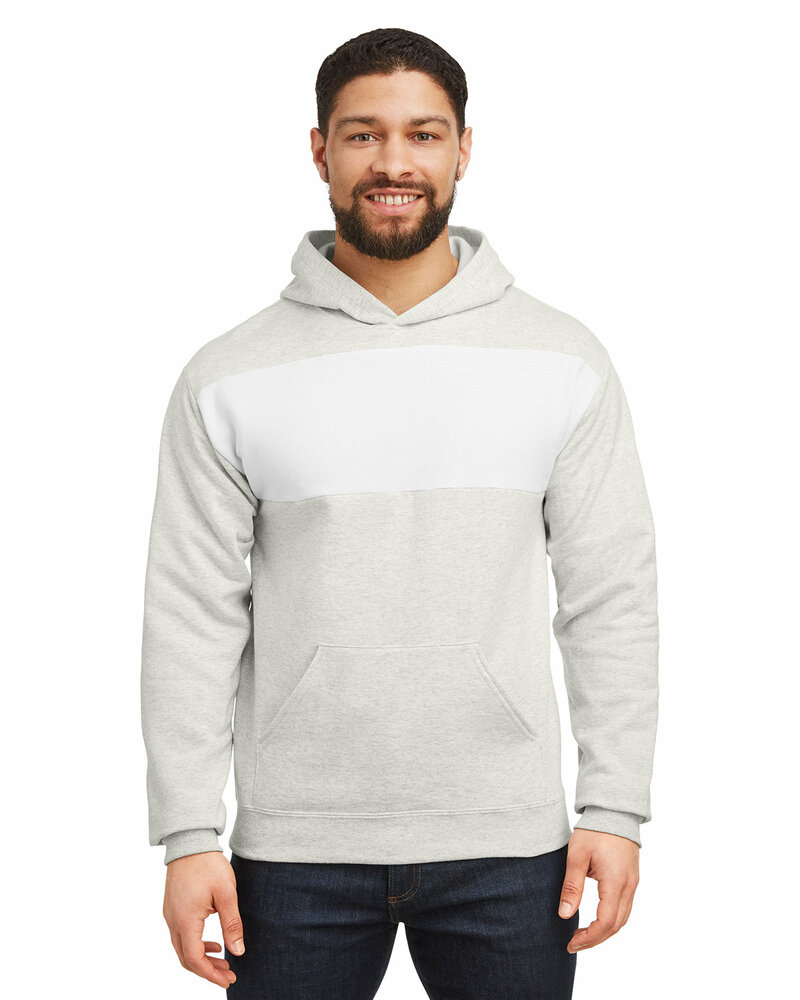 jerzees 98cr nublend billboard hooded sweatshirt Front Fullsize