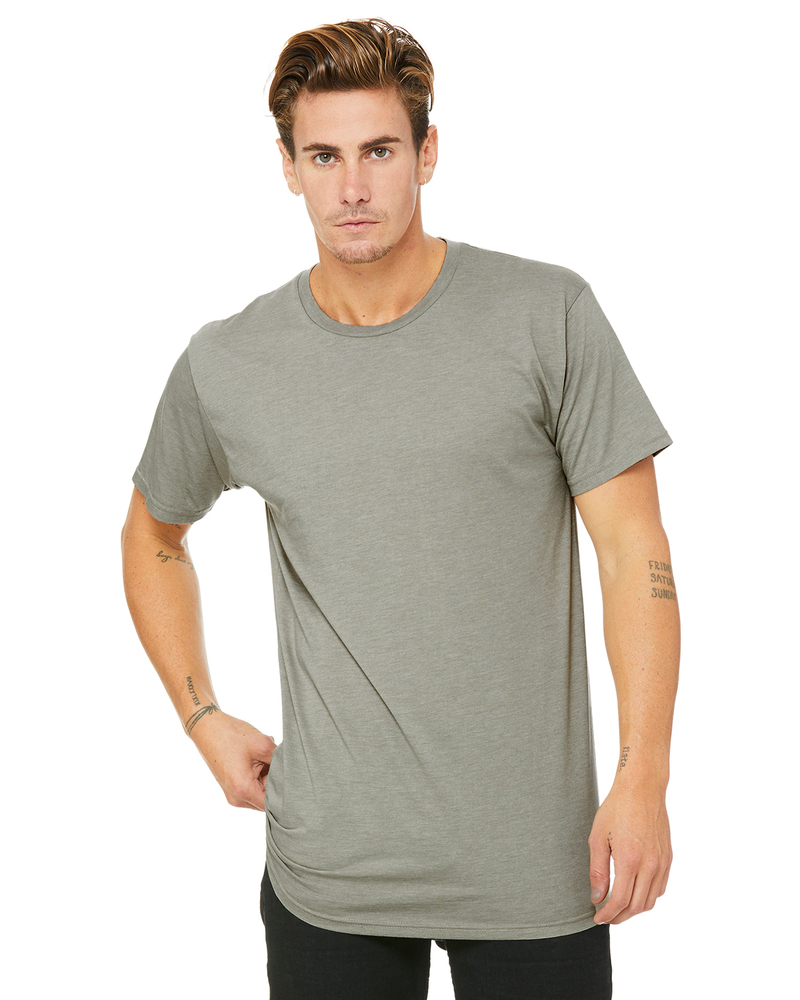 Bella + Canvas 3006 Men's Long Body Urban T-Shirt Front Fullsize"