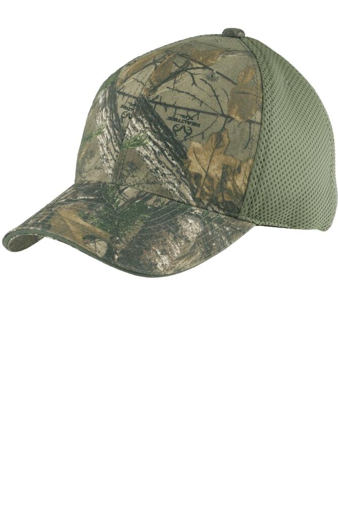 Port Authority C912 Camouflage Cap with Air Mesh Back Front Fullsize"