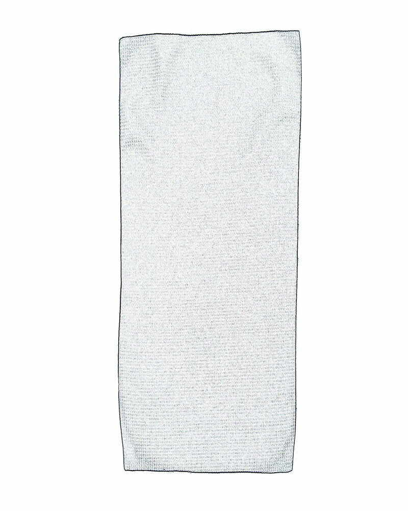 pro towels mw40 large microfiber waffle towel Front Fullsize