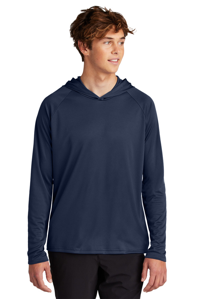 Port & Company PC380H Performance Pullover Hooded Tee Front Fullsize"
