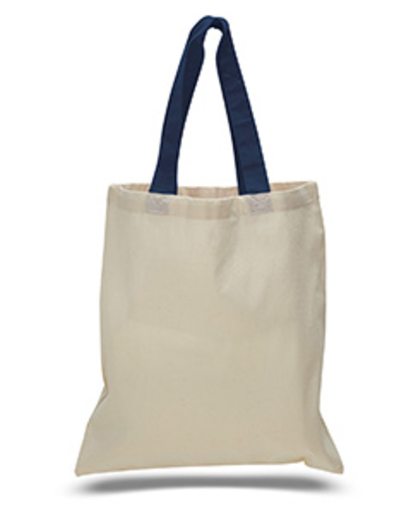 OAD OAD105 Contrasting Handles Tote Front Fullsize"